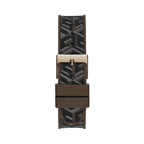 Guess Brown Synthetic Dress Watch