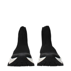 Jimmy Choo Black Fabric Ankle Boots