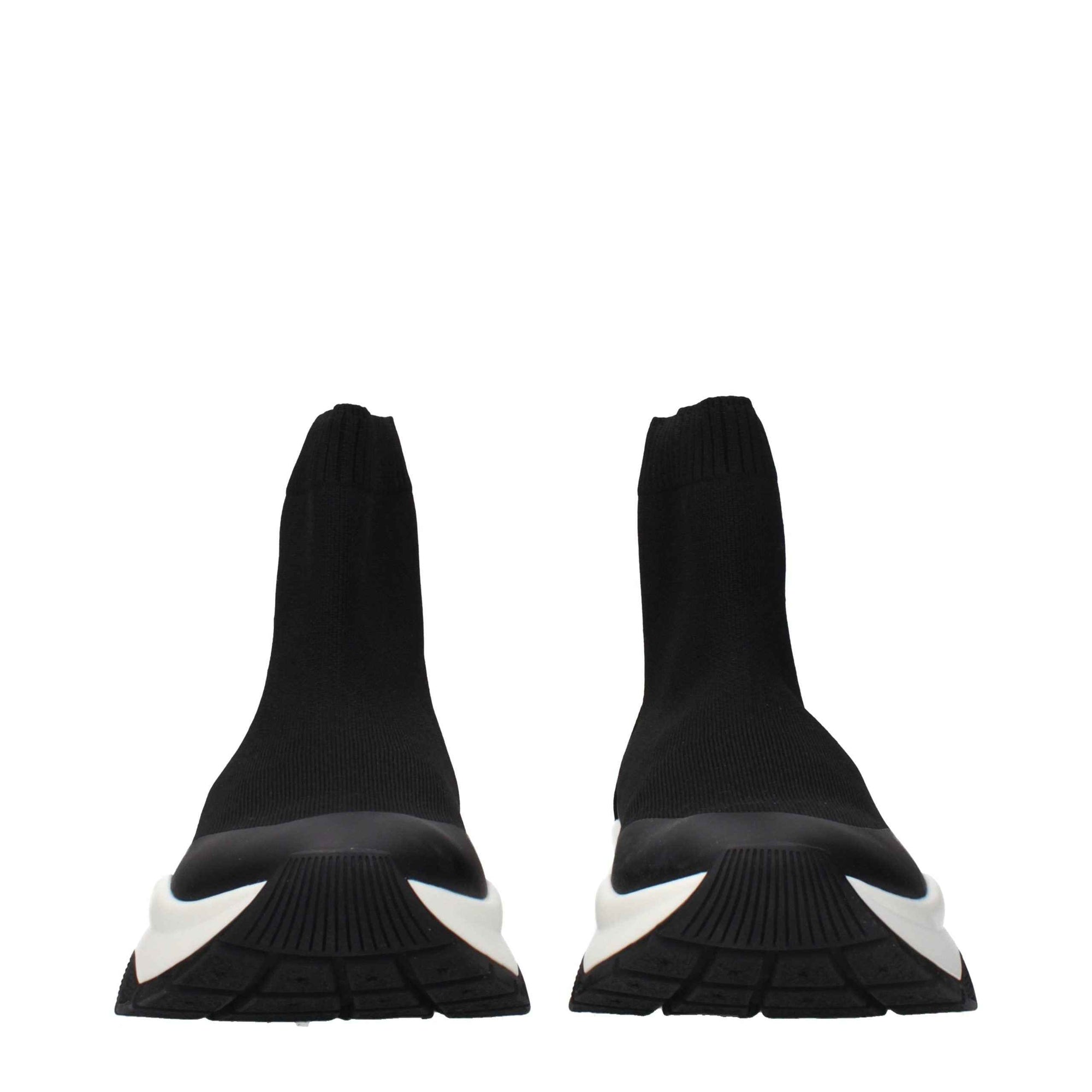 Jimmy Choo Black Fabric Ankle Boots
