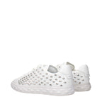 Jimmy Choo White Leather Sneakers