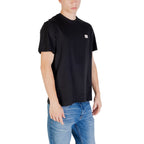 Calvin Klein Jeans Black Cotton T-Shirt