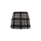 Miu Miu Multicolor Nylon Mini Skirt