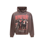 Represent Brown Cotton Sweatshirt