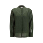 Max Mara Bicolor Ramie Dress Shirt
