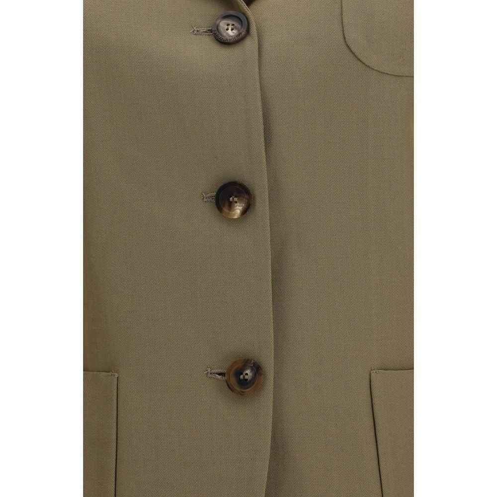 Fabiana Filippi Brown Viscose Blazer