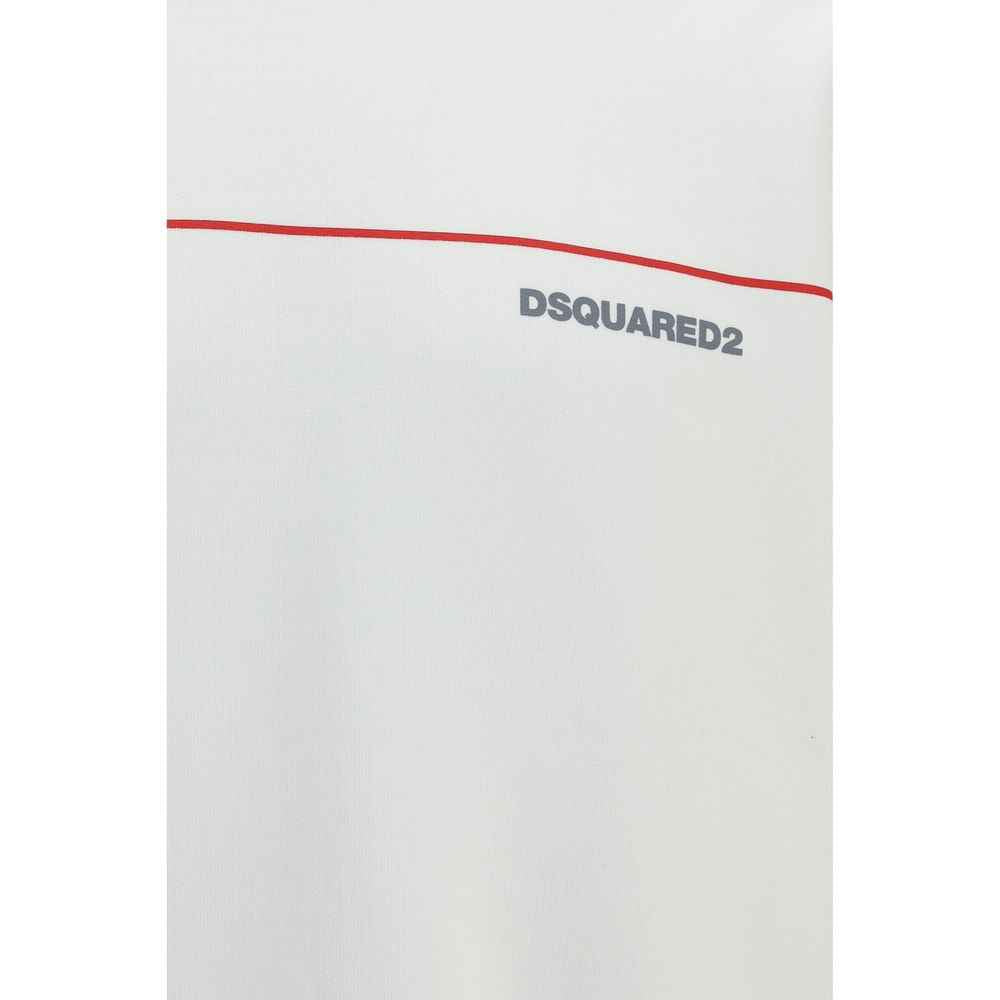 Dsquared² White Cotton Sweatshirt