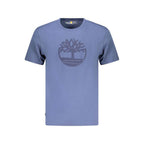 Timberland Blue Organic Cotton Men T-Shirt