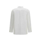 Deperlu White Cotton Shirt