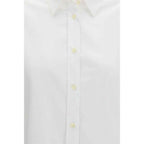 Deperlu White Cotton Shirt
