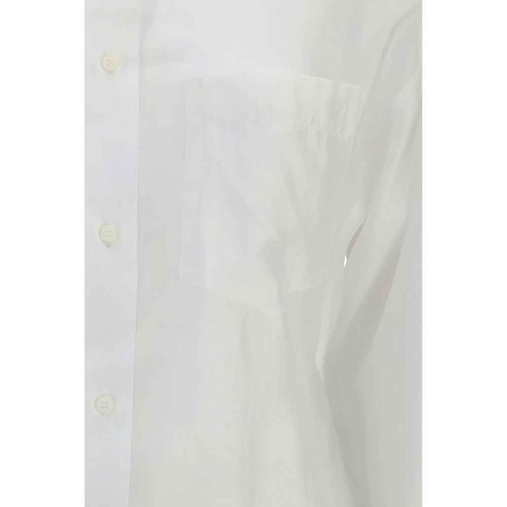 Darkpark White Lyocell Dress Shirt