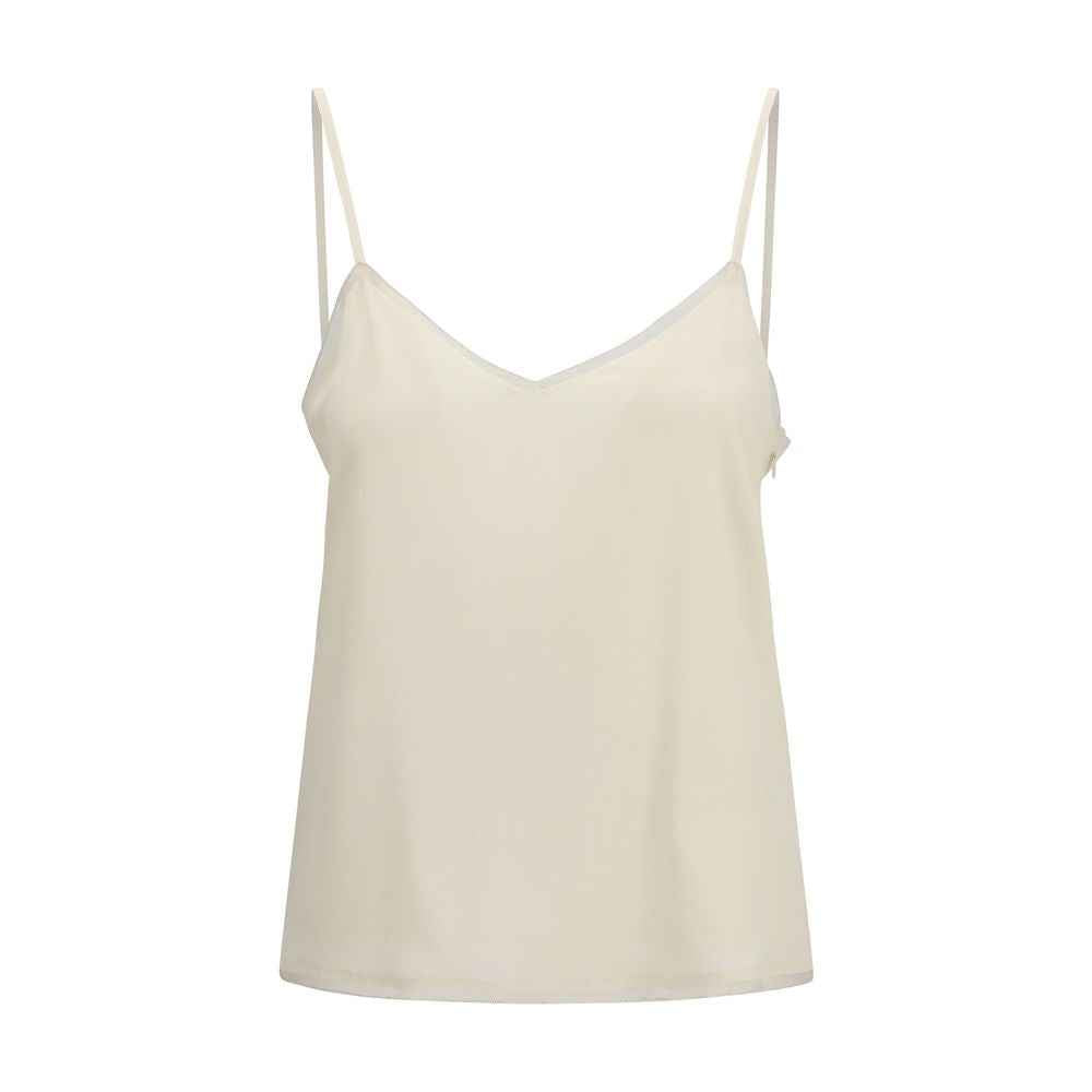 Fabiana Filippi Beige Acetate Blouse