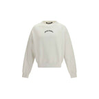 Palm Angels Beige Cotton Sweatshirt