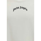 Palm Angels Beige Cotton Sweatshirt