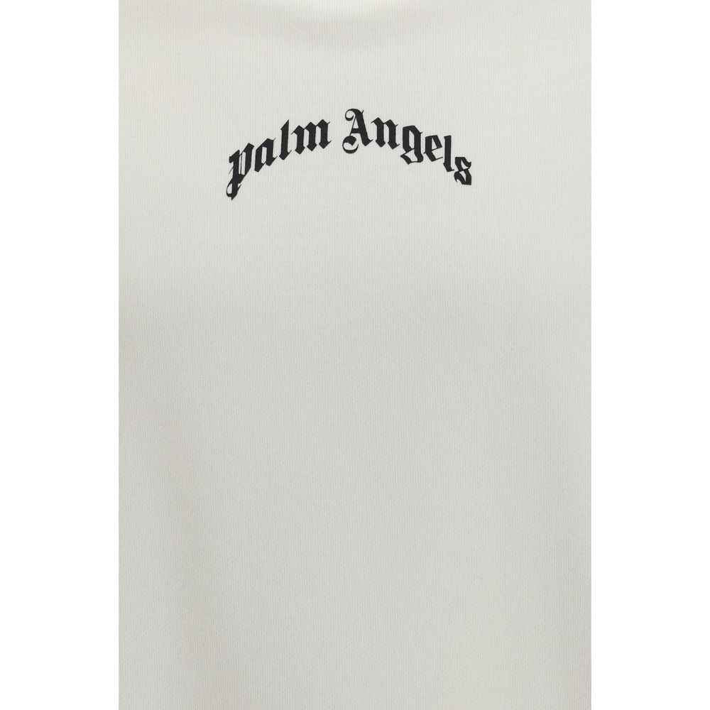 Palm Angels Beige Cotton Sweatshirt