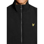 Lyle & Scott Black Polyester Sleeveless Jacket