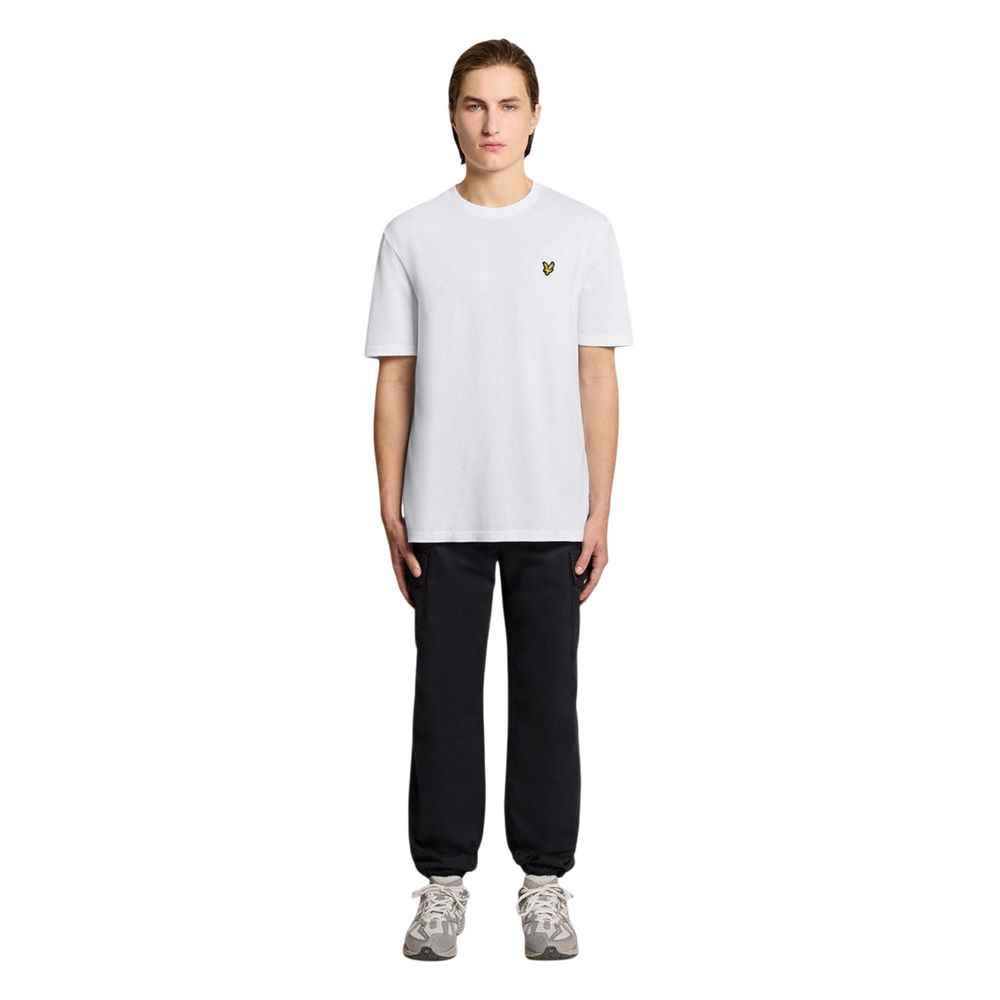 Lyle & Scott White Cotton T-Shirt