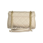 Mario Valentino Beige Polyurethane Women Handbag