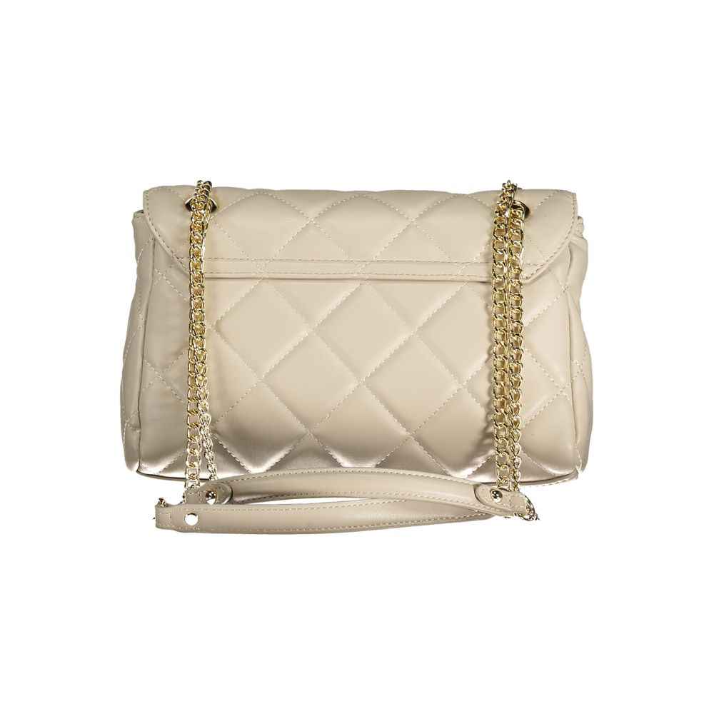 Mario Valentino Beige Polyurethane Women Handbag