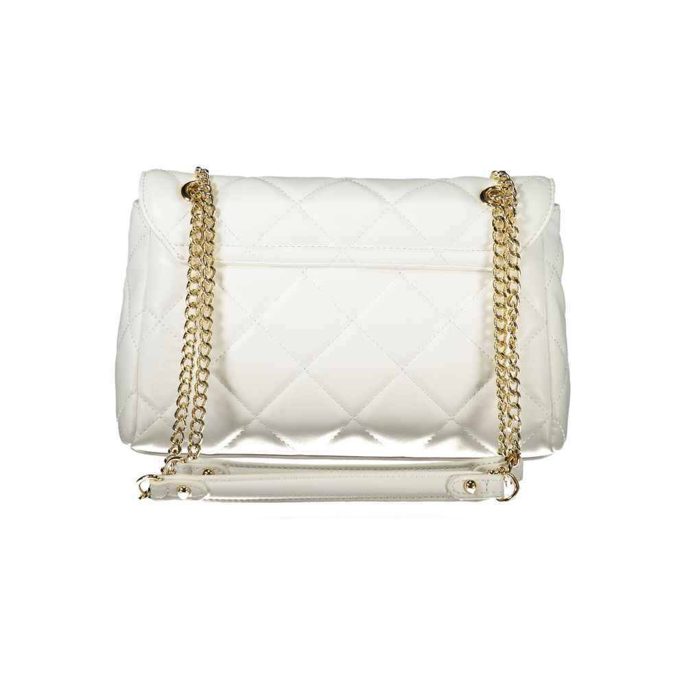 Mario Valentino Bianco Polyurethane Women Shoulder Bag