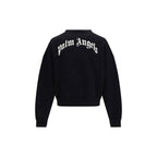 Palm Angels Black Cotton Sweatshirt