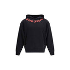 Palm Angels Black Cotton Sweatshirt