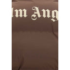 Palm Angels Brown Polyamide Full-Length Jacket