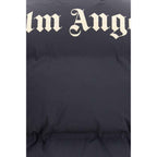 Palm Angels Black Polyamide Sleveless Jacket