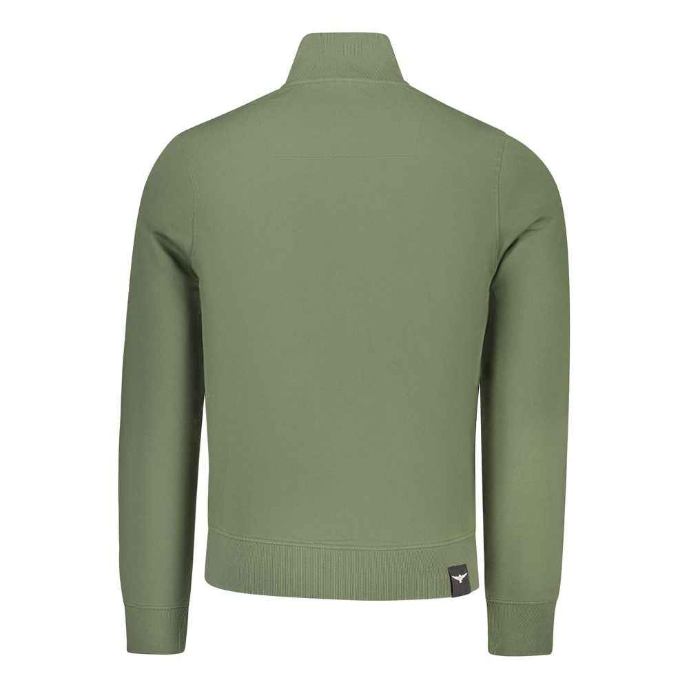 Accademia Militare Verde Cotton Men Sweatshirt