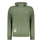 Accademia Militare Blue Cotton Mens Hoodie