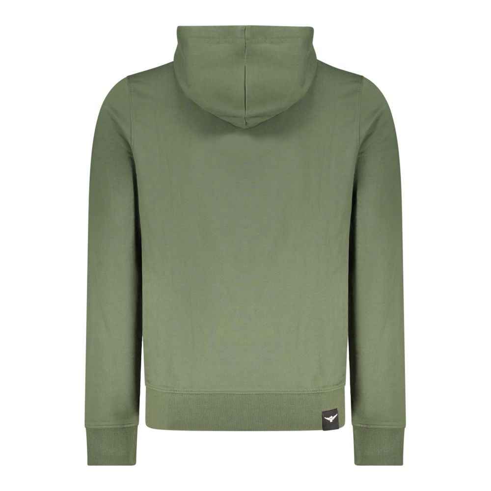 Accademia Militare Verde Cotton Men Hoodie