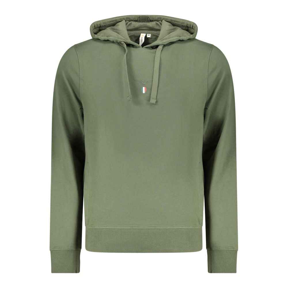 Accademia Militare Verde Cotton Men Hoodie