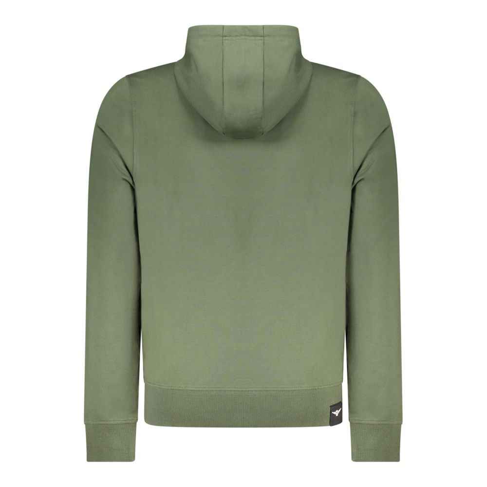 Accademia Militare Verde Cotton Men Hoodie