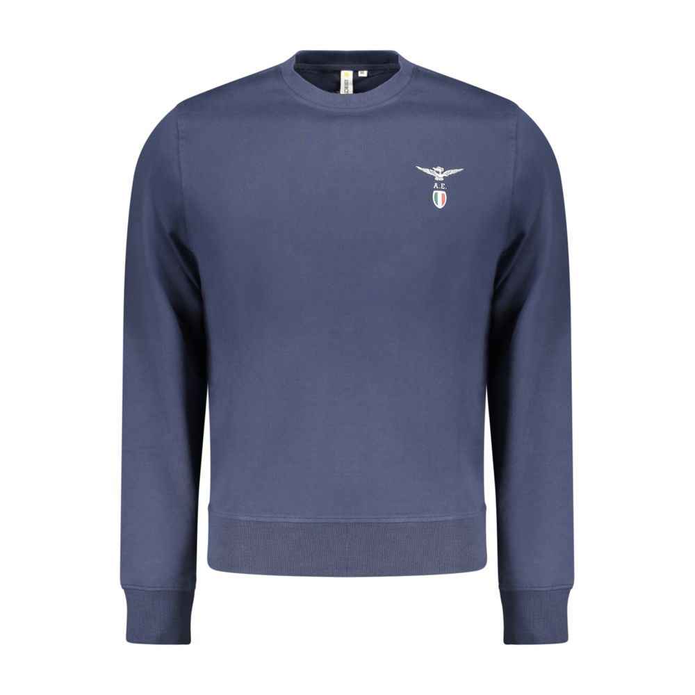 Accademia Militare Blue Cotton Sweatshirt
