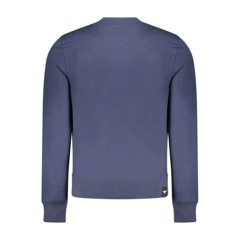 Accademia Militare Blue Cotton Sweatshirt