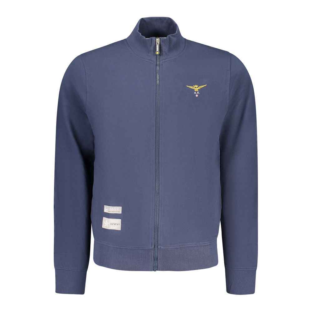 Accademia Militare Blue Cotton Men's Sweatshirt