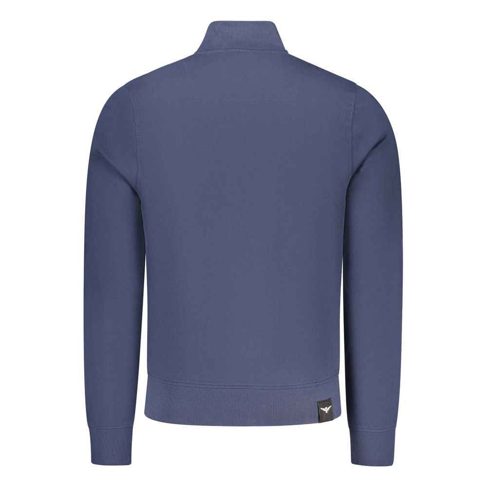 Accademia Militare Blue Cotton Men's Sweatshirt