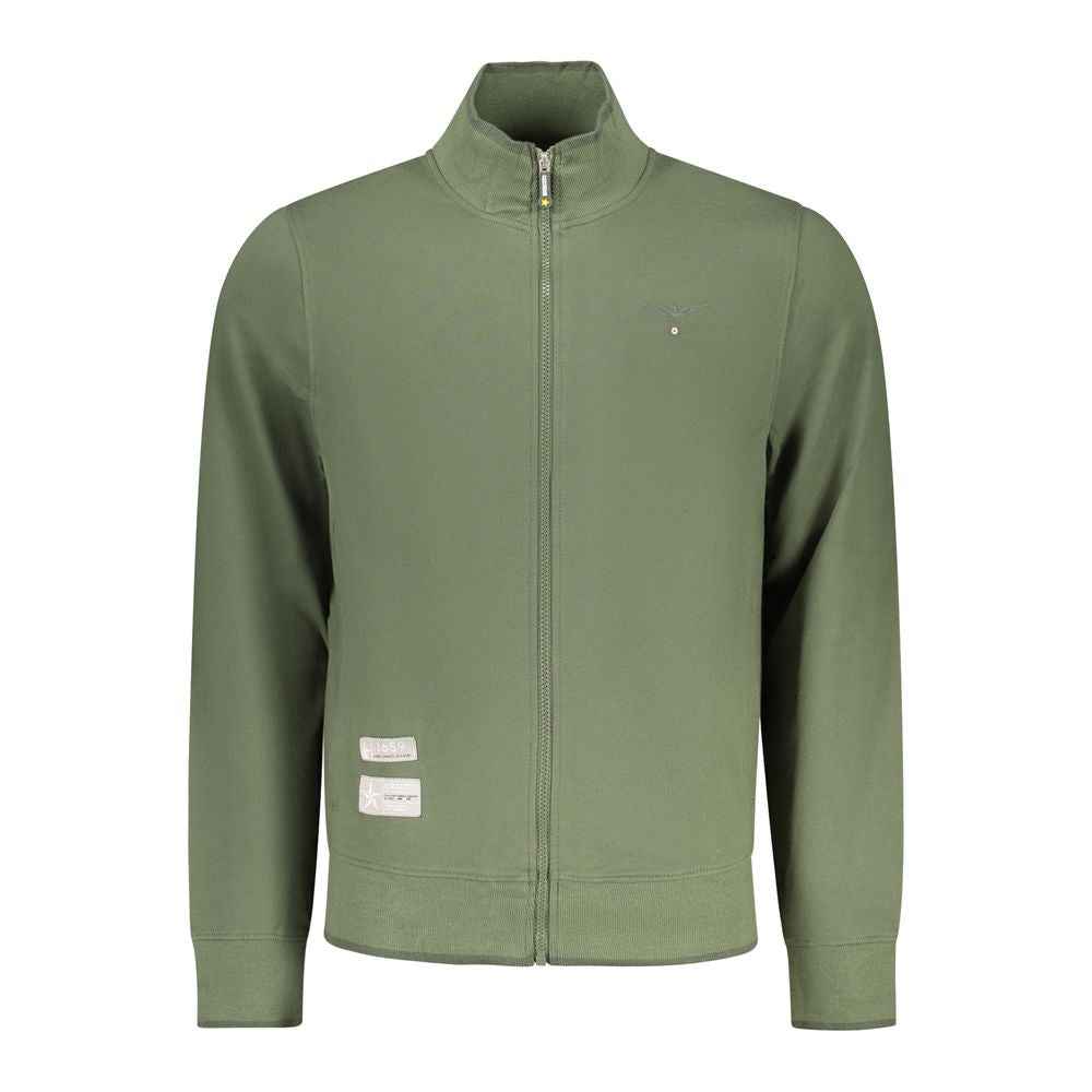 Accademia Militare Verde Cotton Men Sweatshirt