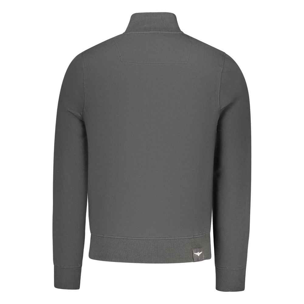 Accademia Militare Black Cotton Sweatshirt