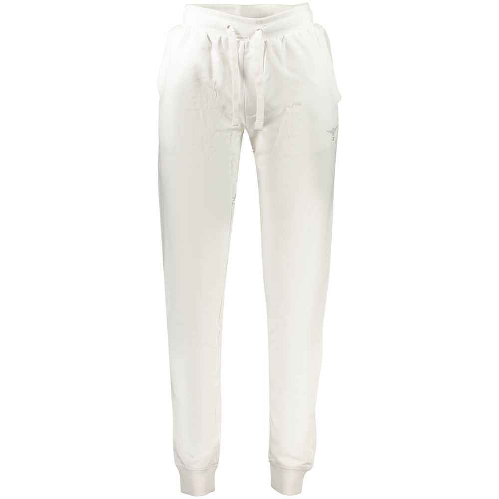 Accademia Militare White Cotton Men's Trouser