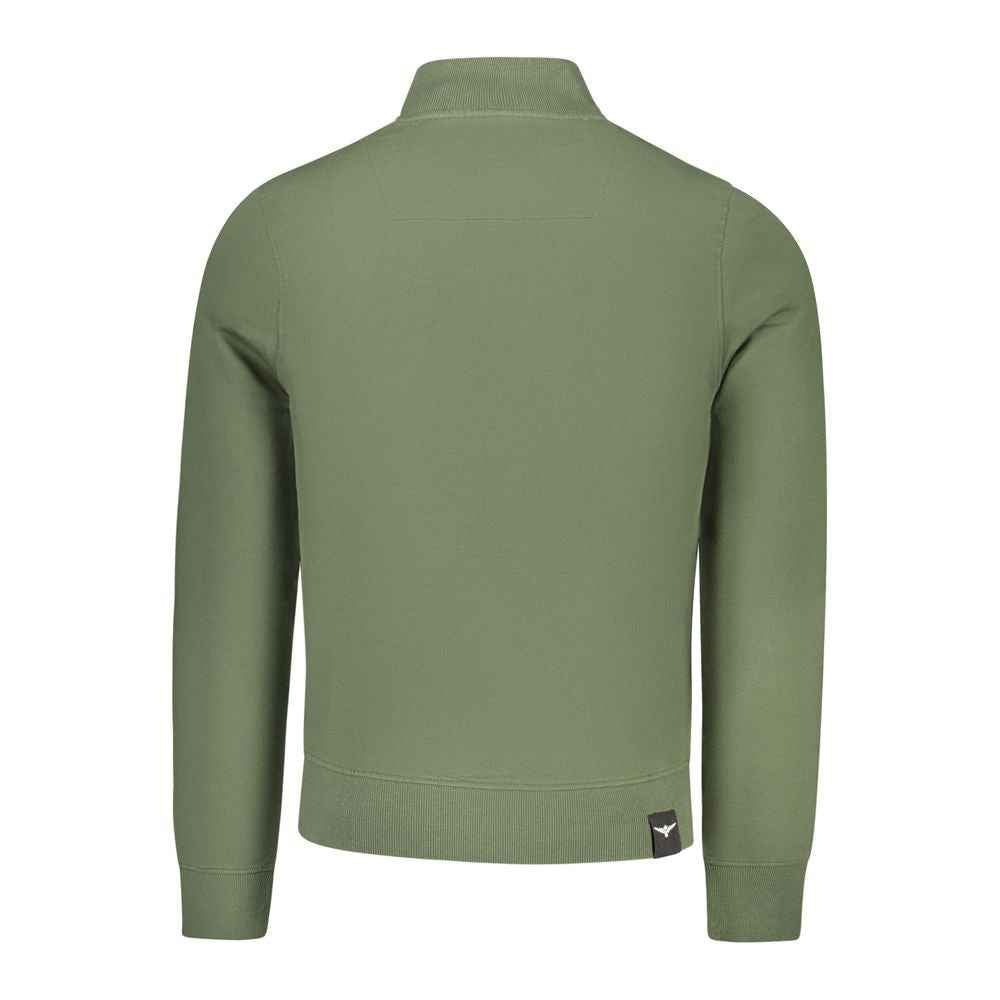 Accademia Militare Verde Cotton Menswear Sweatshirt