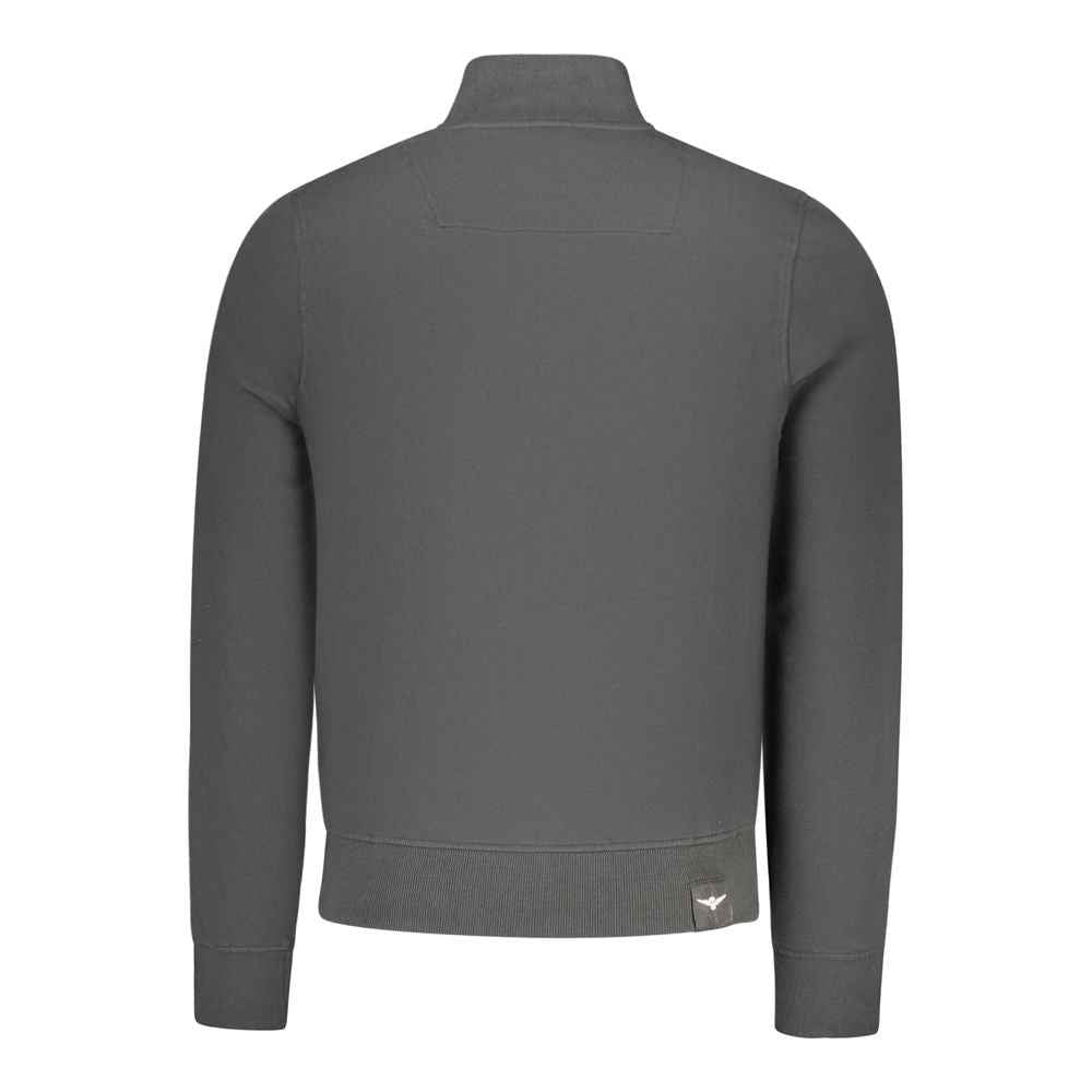 Accademia Militare Black Cotton Sweatshirt