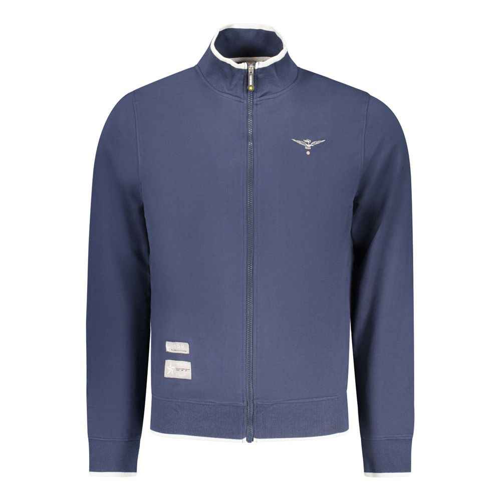 Accademia Militare Blue Cotton Men Sweatshirt