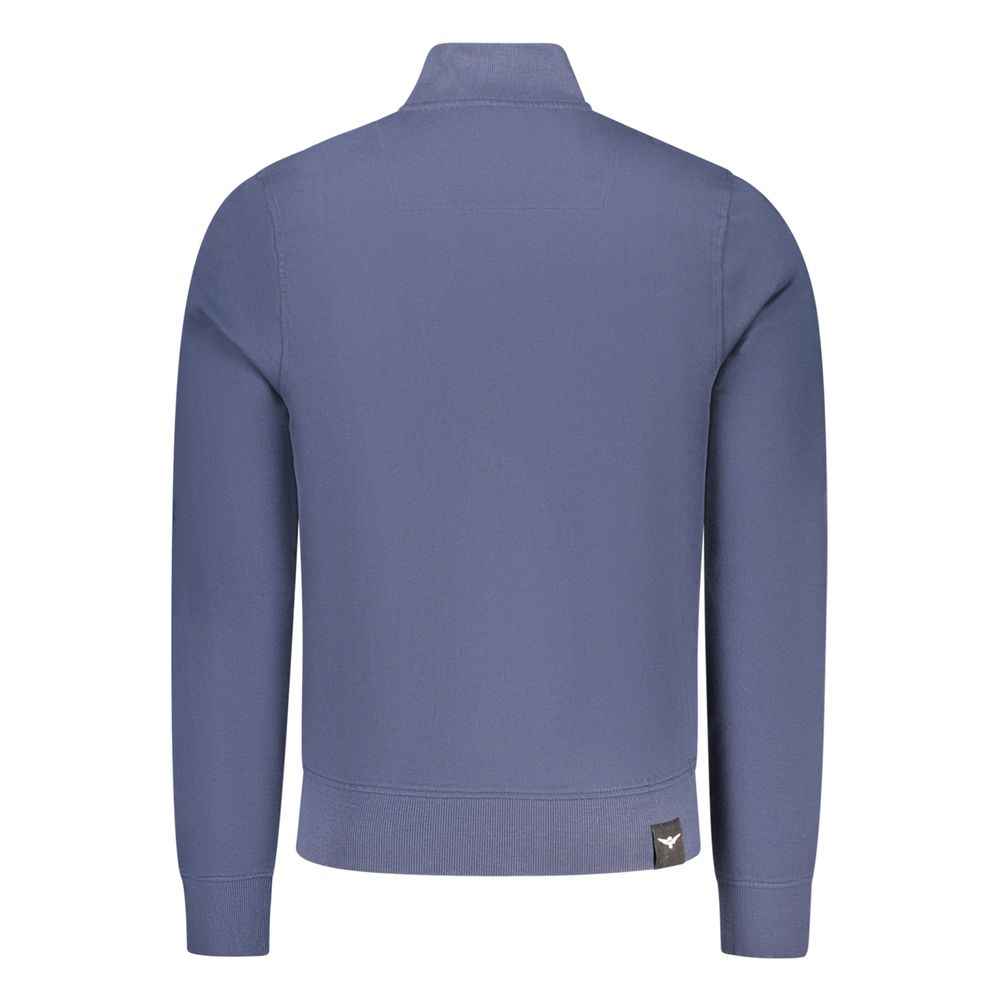 Accademia Militare Blue Cotton Sweatshirt