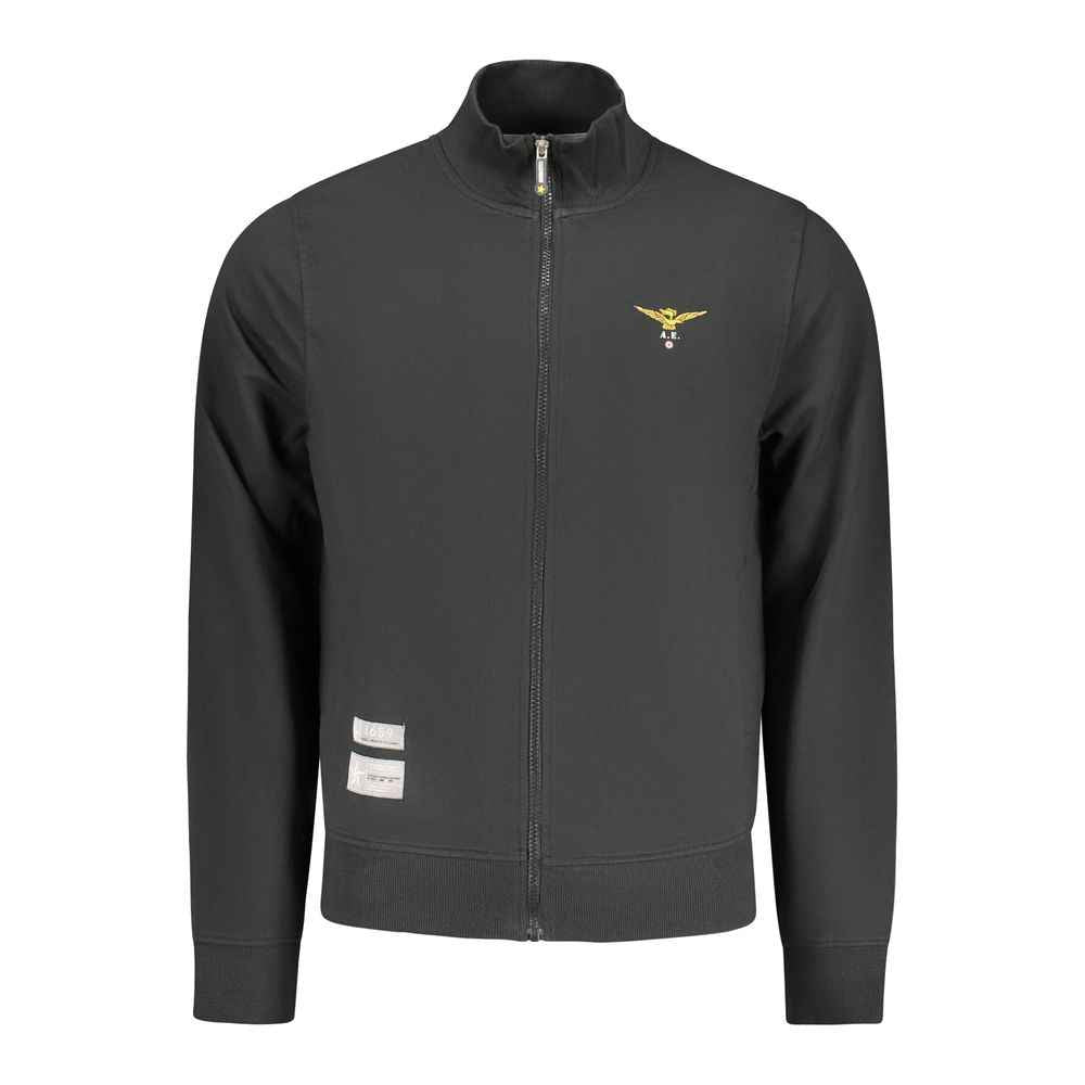 Accademia Militare Black Cotton Men Sweatshirt