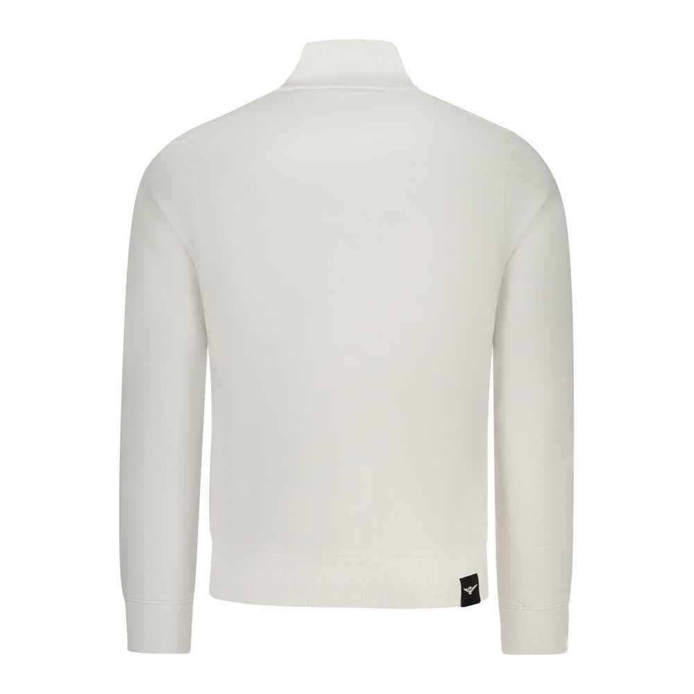 Accademia Militare White Cotton Sweatshirt