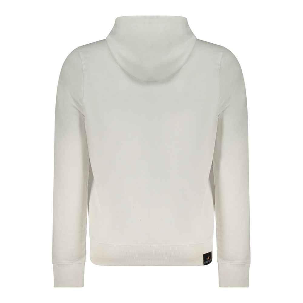 Accademia Militare White Cotton Men's Hoodie