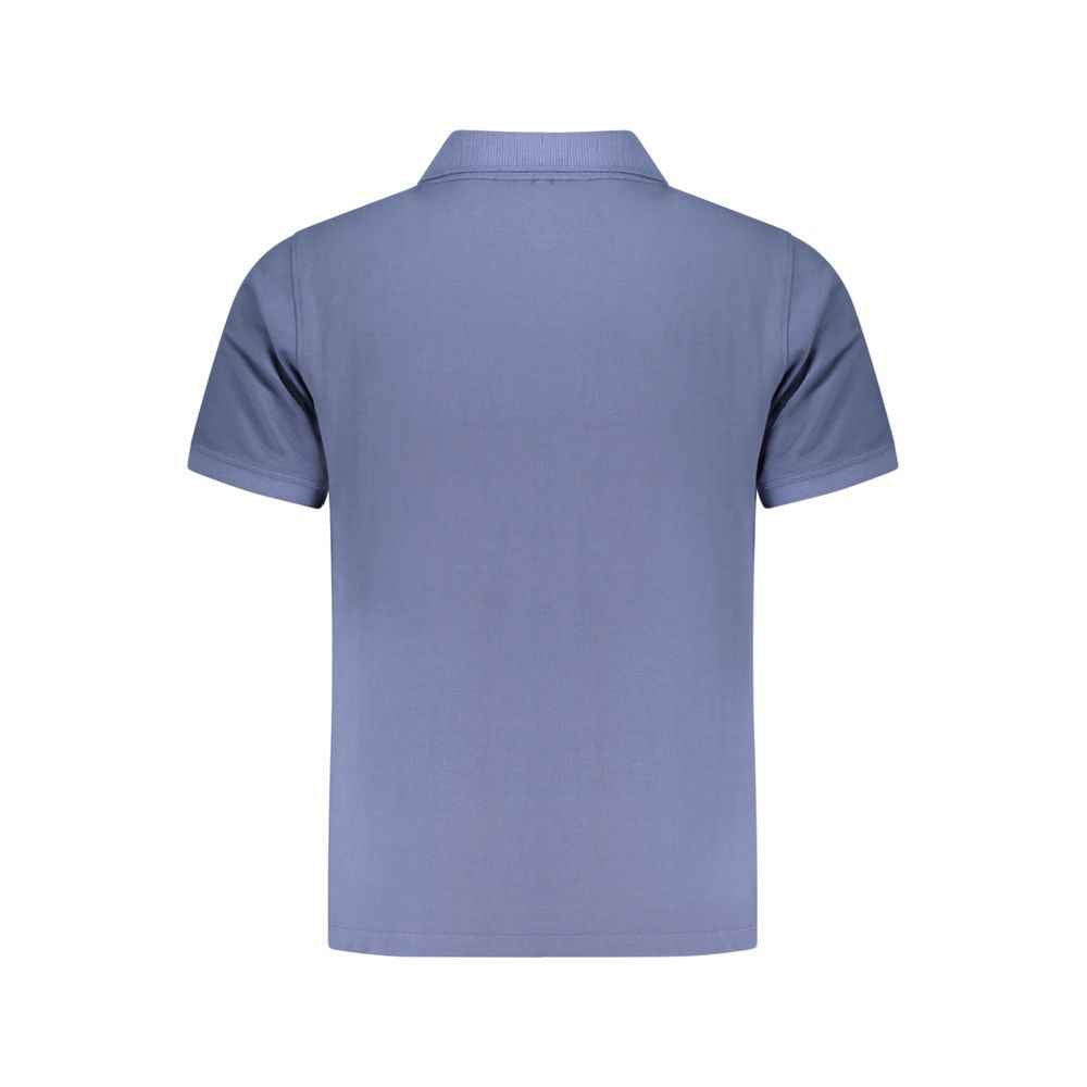 Pepe Jeans Blue Organic Cotton Men Polo