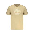 Timberland Beige Cotton Men Shirt