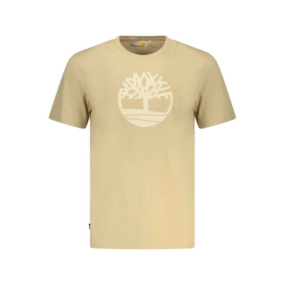 Timberland Beige Cotton Men Shirt
