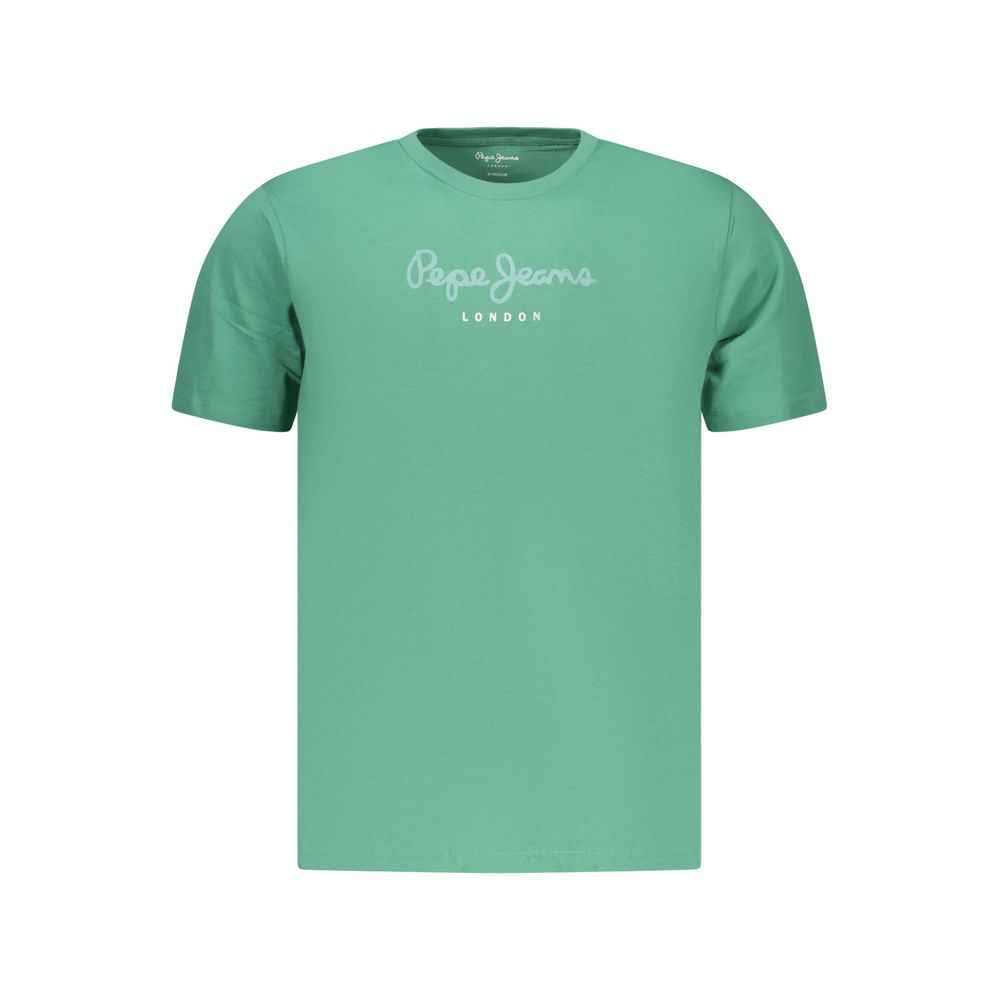 Pepe Jeans Verde Cotton Men T-Shirt